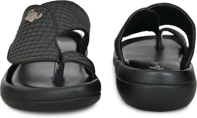 Real Bliss Men Sandals(Black , 8)