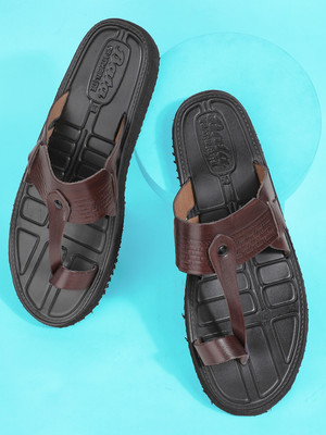 Bata Men Sandals(Brown , 10)