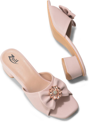 Zaif Women Heels(Pink , 8)