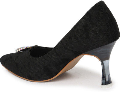 LAVIE Women Heels(Black , 6)
