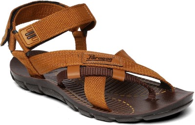 Paragon PU8910G Stylish Lightweight Daily Durable Comfortable Formal Casuals Men Sports Sandals(Tan , 8 UK/India)