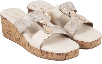 Lazera Women Wedges(Beige , 7)