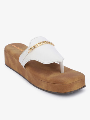 Dressberry Women Heels(White , 7)
