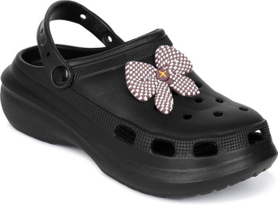Cassiey Women Clogs(Black , 3)