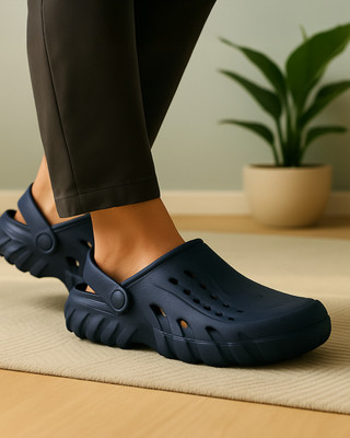 Kraasa Men Sandals(Navy , 6)