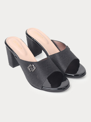 CORSICA Women Heels(Black , 6)