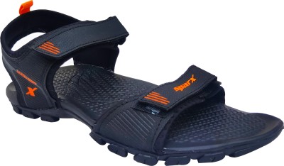 Sparx SS 561 Men Black, Orange Sandals