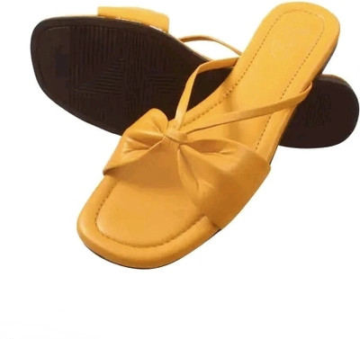PZ MIR Women Flats(Yellow , 6)