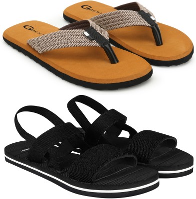 G Best Men Sandals(Multicolor , 6)