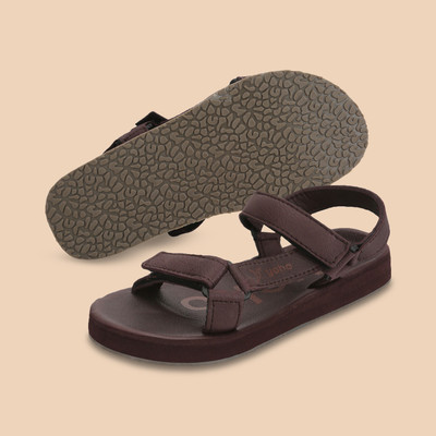 yoho YOHO EVA Sandals for Men | Comfortable Cushioned Sole | TPR Base | Lightweight Men Casual(Brown , 6)