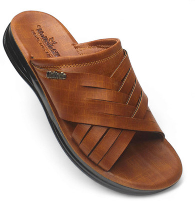 UNITEDS PU Men Sandals(Tan , 6)