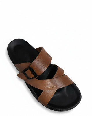Stylo Men Flats(Tan , 10)