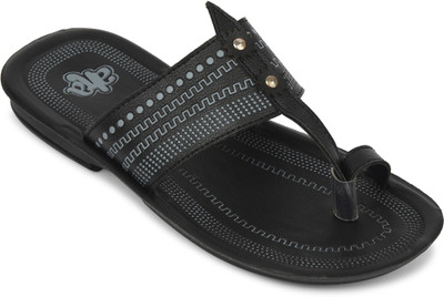 LIBERTY Men Flats(Black , 6)