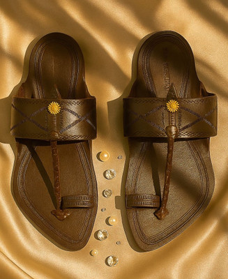 Kolhapuri Men Sandals(Brown , 7)