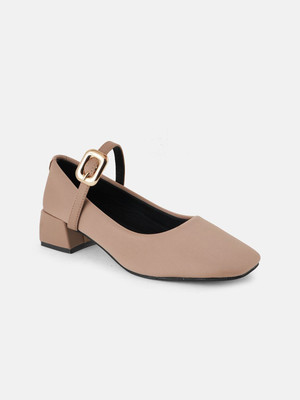 LAVIE Women Heels(Tan , 9)