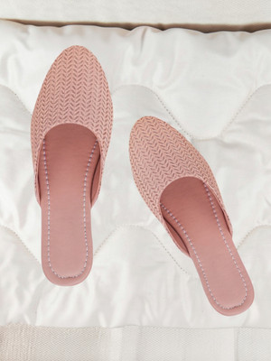Muzem Women Flats(Pink , 6)