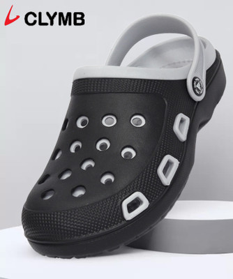 CLYMB Men Clogs(Grey , 6)