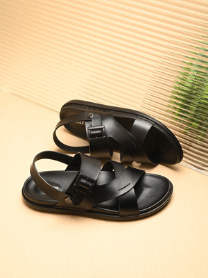 KILLER Trendy And Stylish Super Comfortable Sandals For Daily Casual And Ethnic Wear Men Sandals(Black , 6)
