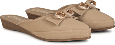 BEAUTIFEETS Women Bellies(Tan , 7)