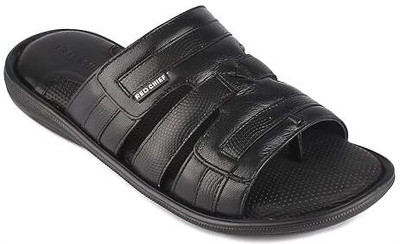 RED CHIEF Men Sandals(Black , 7)