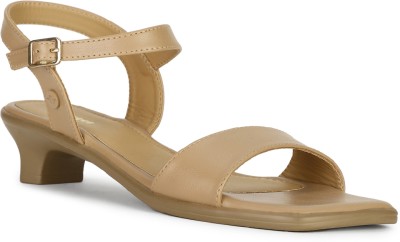 Bata Women Heels(Tan , 8)