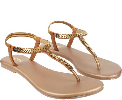 METRO Women Flats(Gold , 5)