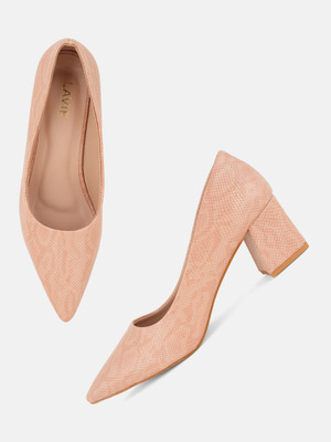 LAVIE Women Heels(Pink , 6)