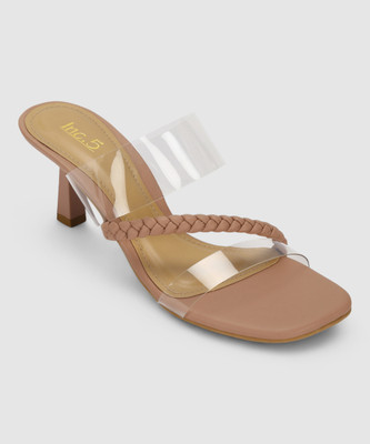 Inc.5 Women Heels(Orange , 6)