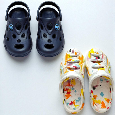 Monrav Men Clogs(Blue, Multicolor , 7)