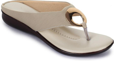 ShoeNstring Women Flats(Beige, Natural , 8)