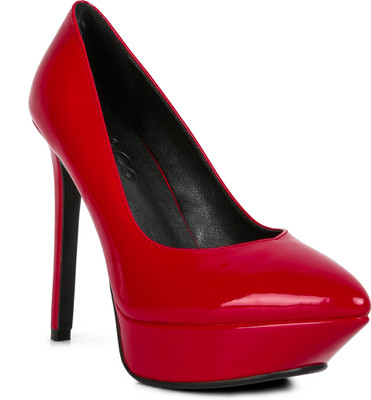 Rag & Co Women Bellies(Red , 6)