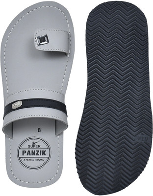 house of common Men Sandals(Grey , 7)