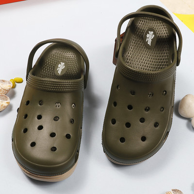 Roadster Men Clogs(Olive , 6)