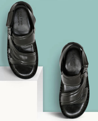 Big Fire Men Sandals(Black , 10)