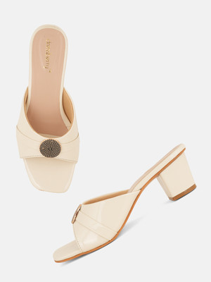 Dressberry Women Heels(Beige , 8)