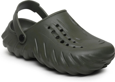 JUSAN Men Clogs(Olive , 8)