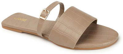 LAVIE Women Flats(Beige , 3)