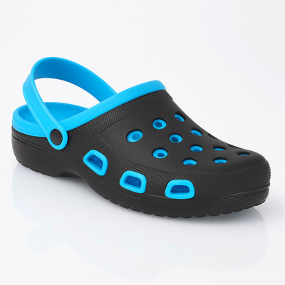 Blue Horse Men Clogs(Blue , 6)