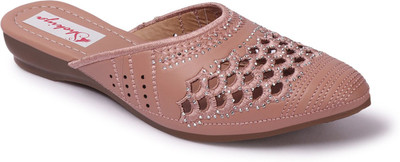 SHOKIYA Women Flats(Pink , 7)