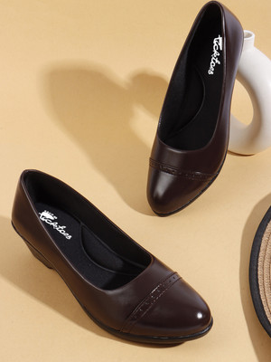 Picktoes Women Bellies(Brown , 5)