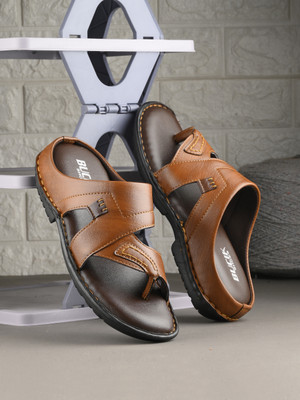 BUCIK BCK10225 Lightweight Comfort Extra Soft Summer Trendy Premium Stylish Men Sandals(Tan , 8)