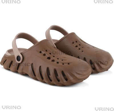 JSBM Men Clogs(Brown , 10)