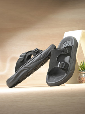 Franxtar Men Casual(Black , 9)