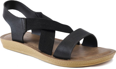 Bata Women Flats(Black , 5)