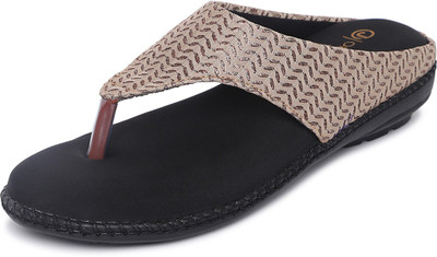 ORTHO JOY Women Flats(Brown , 7)