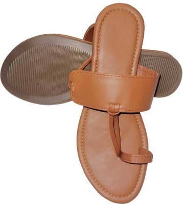 XiZUii Women Flats(Brown , 7)