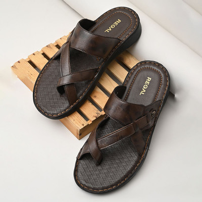 REGAL Men Sandals(Brown , 7)