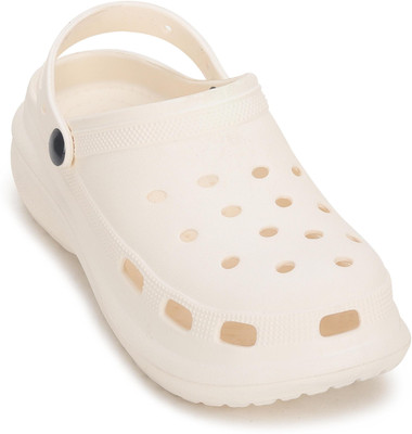 Cassiey Women Clogs(White , 7)