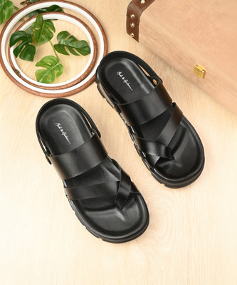 Mast & Harbour Men Sandals(Black , 8)