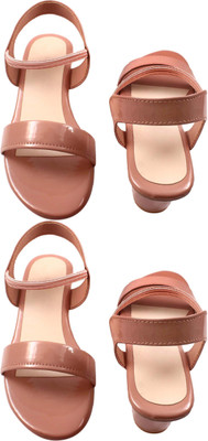 Goraiya Women Flats(Pink, Pink , 6)